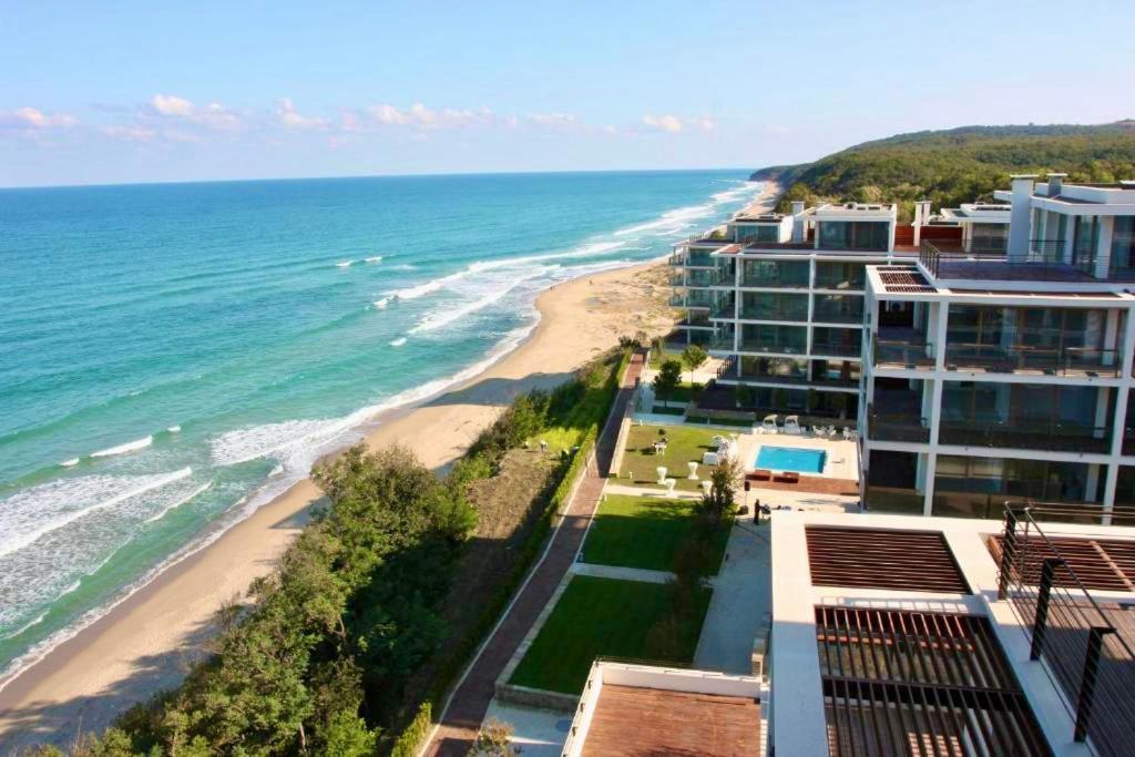 Sea View Penthouse Apartman Obzor Kültér fotó