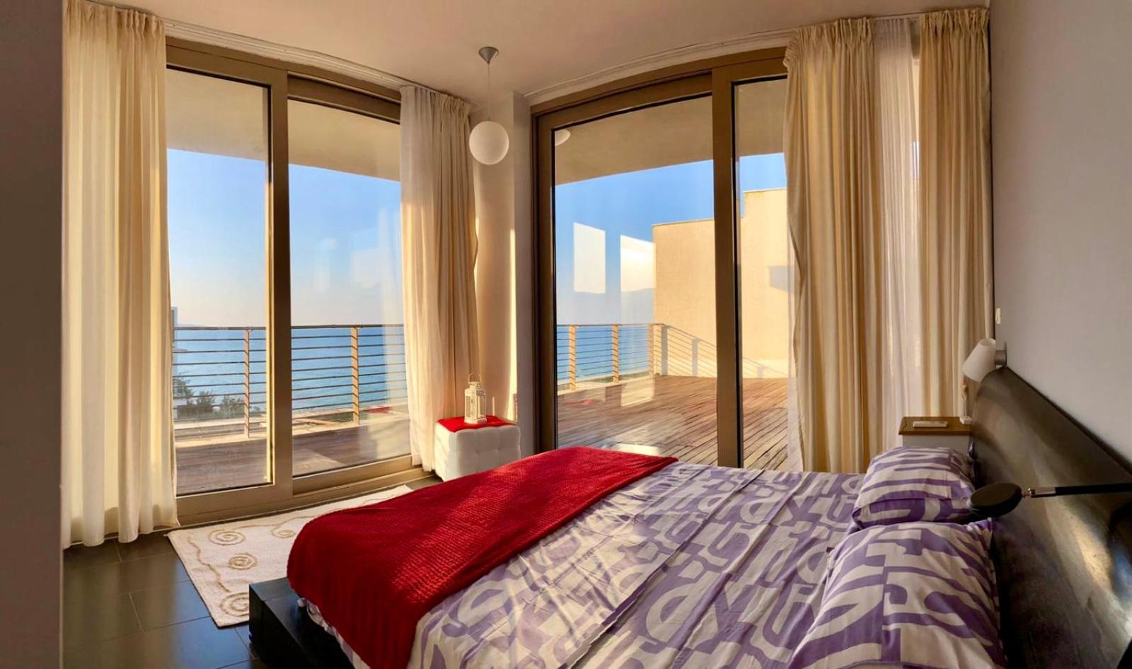 Sea View Penthouse Apartman Obzor Kültér fotó