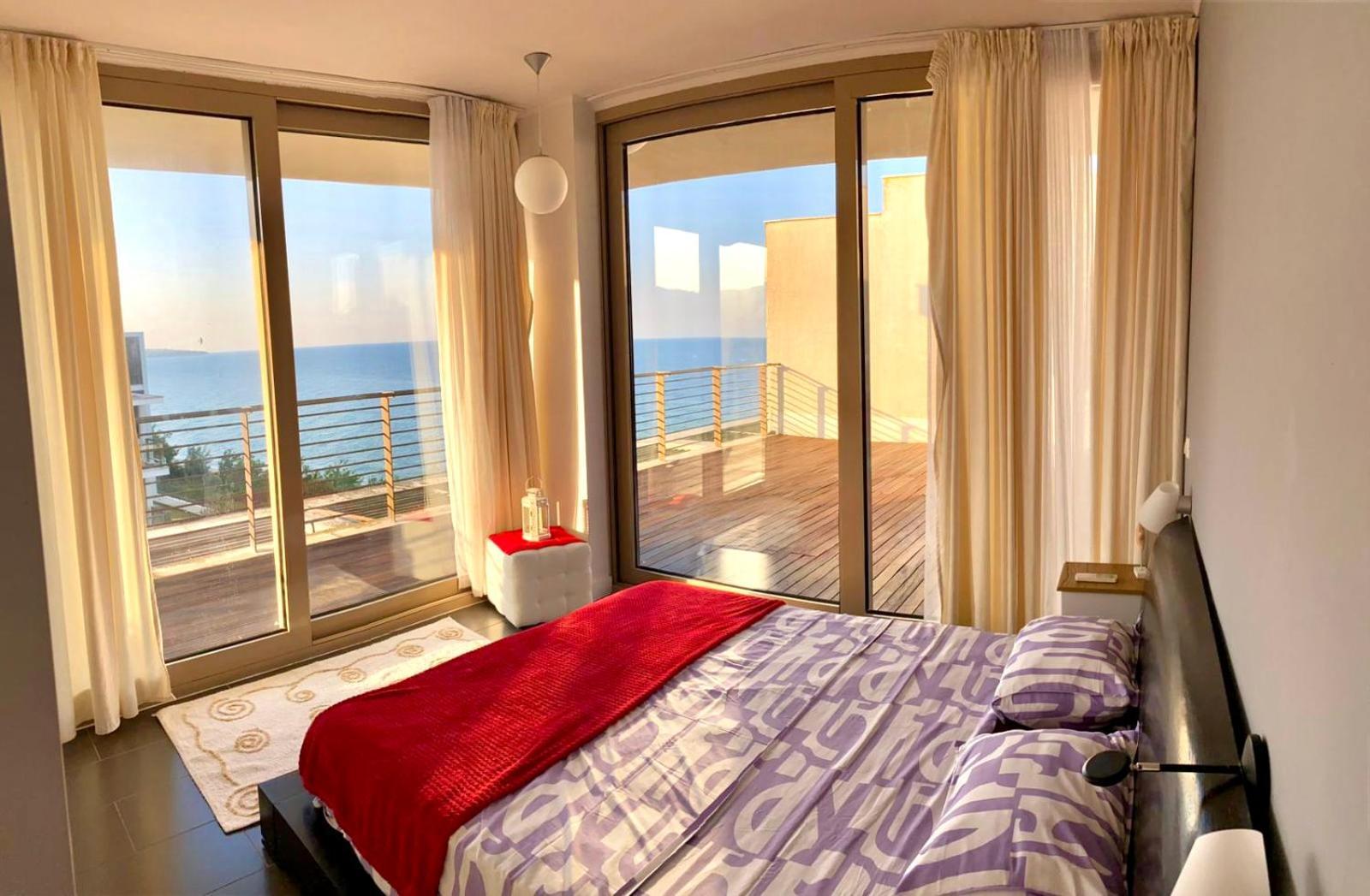 Sea View Penthouse Apartman Obzor Kültér fotó