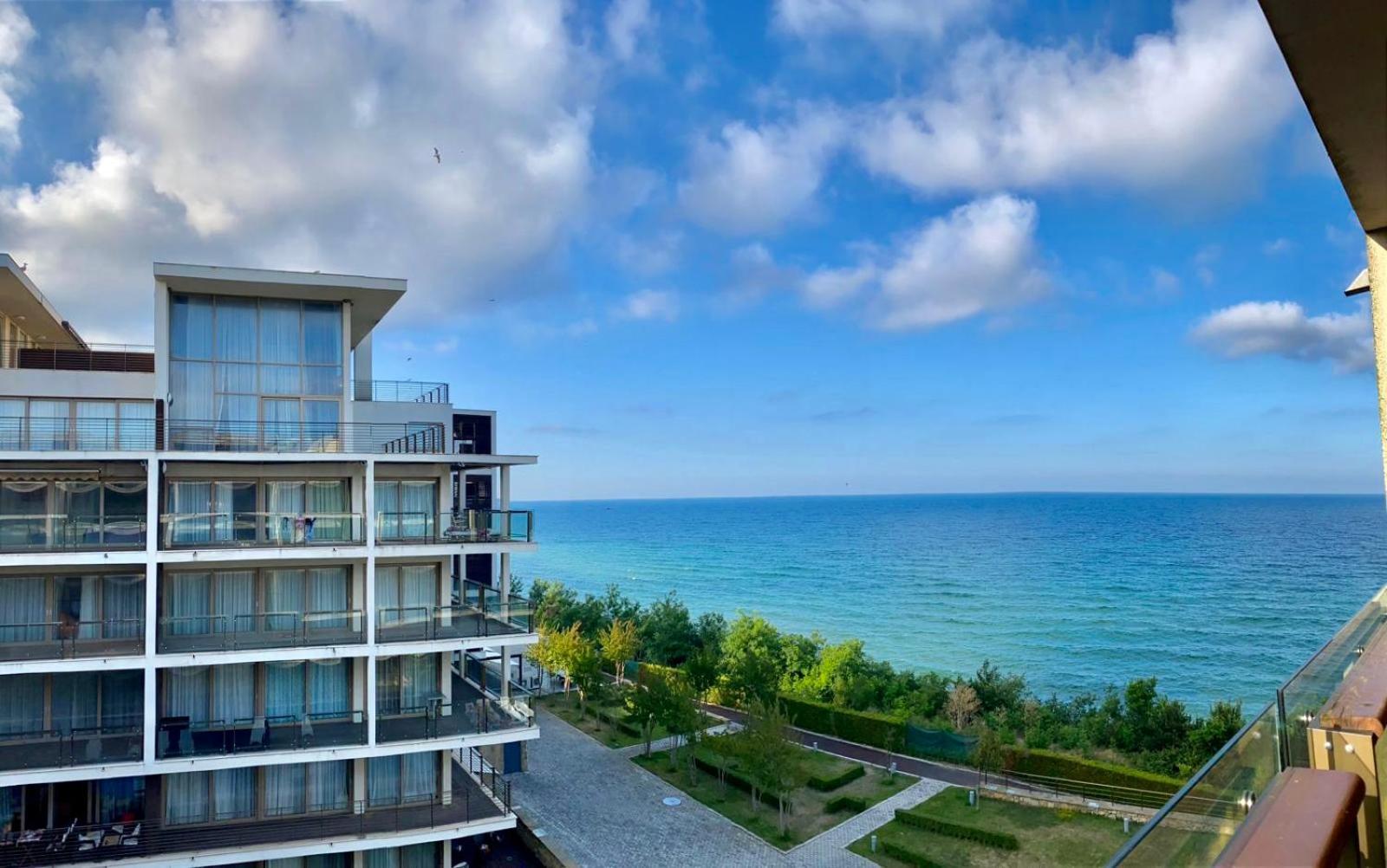 Sea View Penthouse Apartman Obzor Kültér fotó