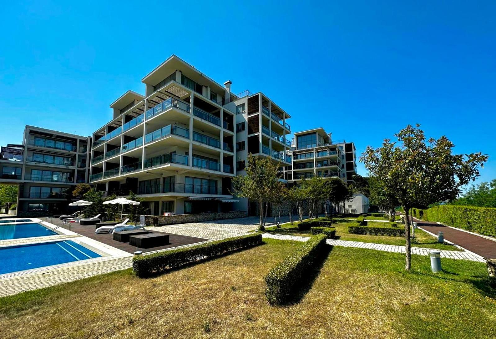 Sea View Penthouse Apartman Obzor Kültér fotó