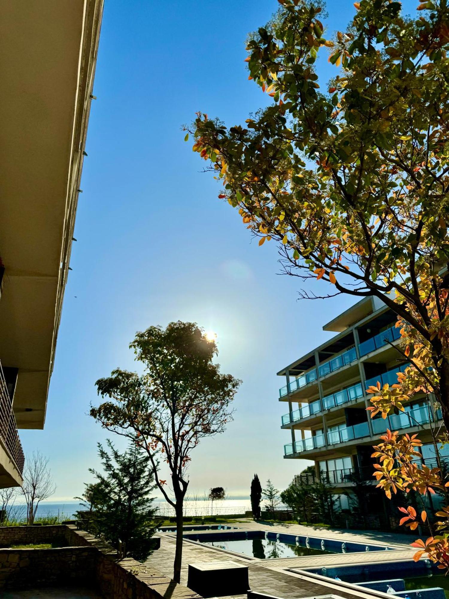 Sea View Penthouse Apartman Obzor Kültér fotó